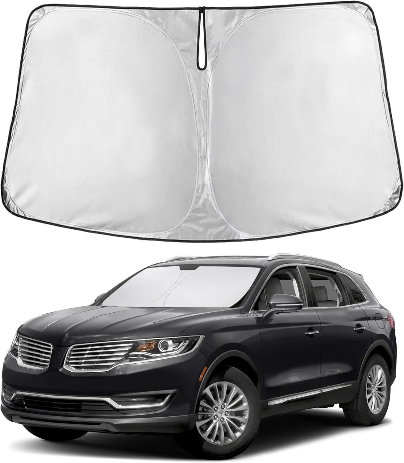 PARASOL PARA PARABRISAS ECONOUR COMPATIBLE CON LINCOLN MKX/NAUTILUS 2016-2021 - 1