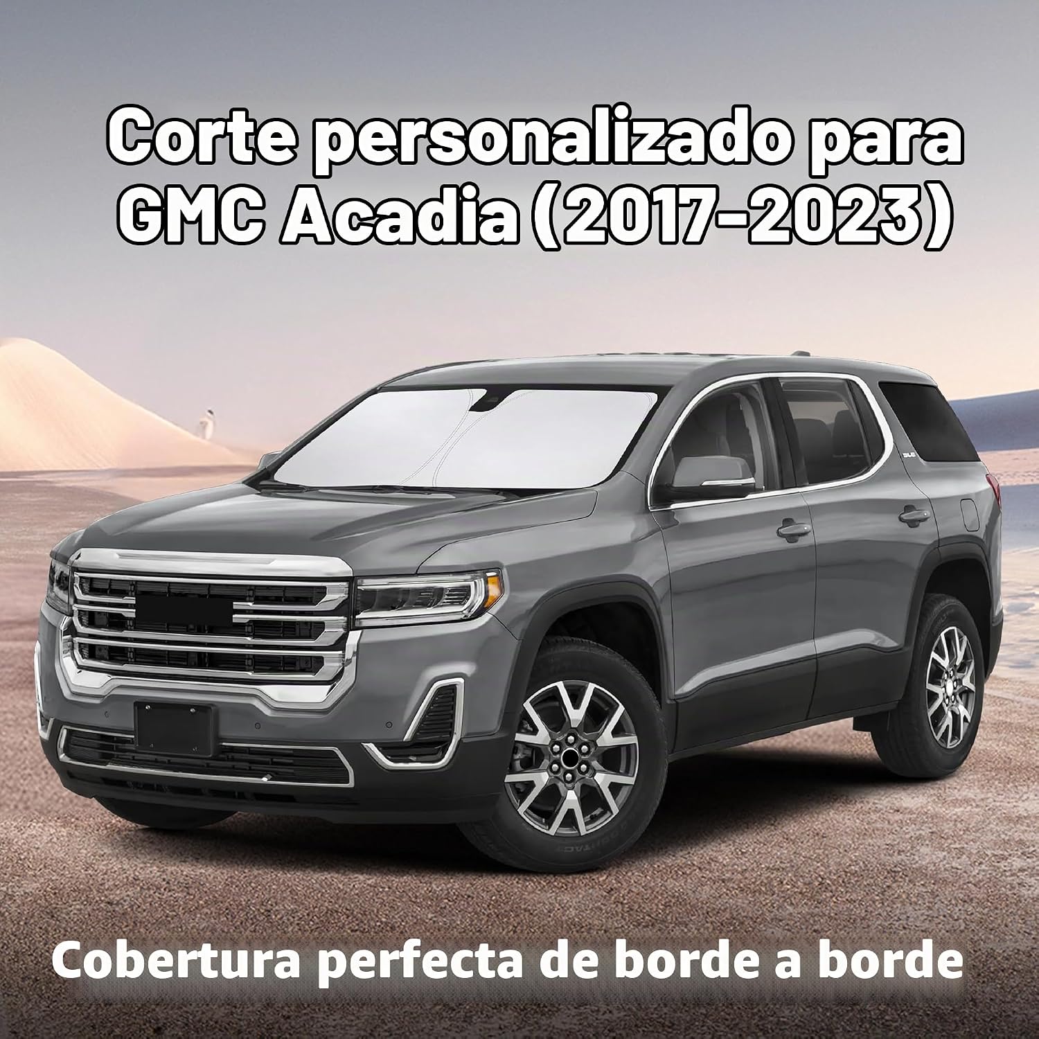 PARASOL PARA PARABRISAS ECONOUR COMPATIBLE CON GMC ACADIA 2017-2023 - 2