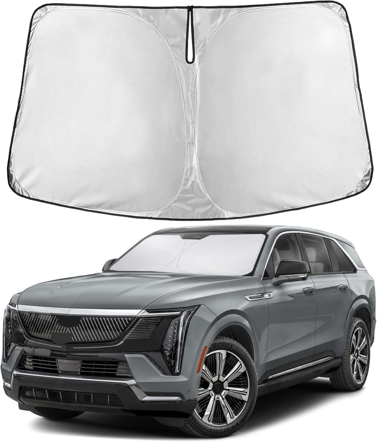 PARASOL PARA PARABRISAS ECONOUR COMPATIBLE CON CADILLAC ESCALADE 2021-2026 - 1