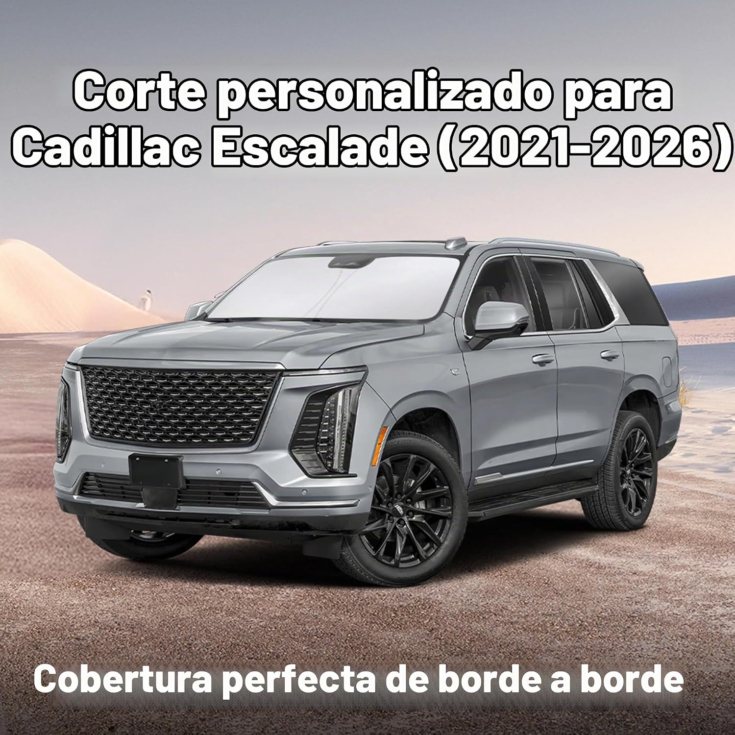 PARASOL PARA PARABRISAS ECONOUR COMPATIBLE CON CADILLAC ESCALADE 2021-2026 - 2