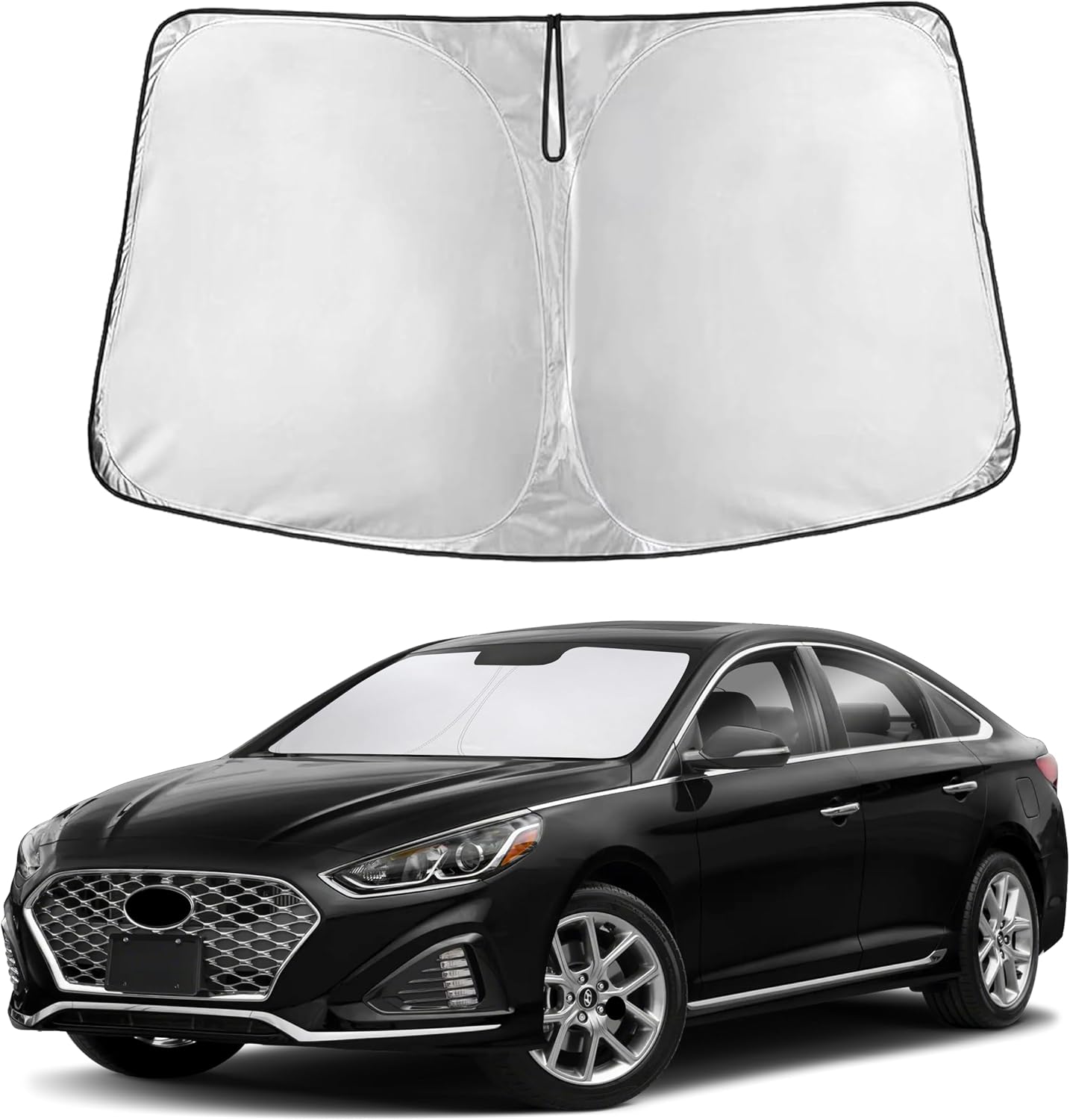 PARASOL PARA PARABRISAS ECONOUR COMPATIBLE CON HYUNDAI SONATA 2015-2019 - 1