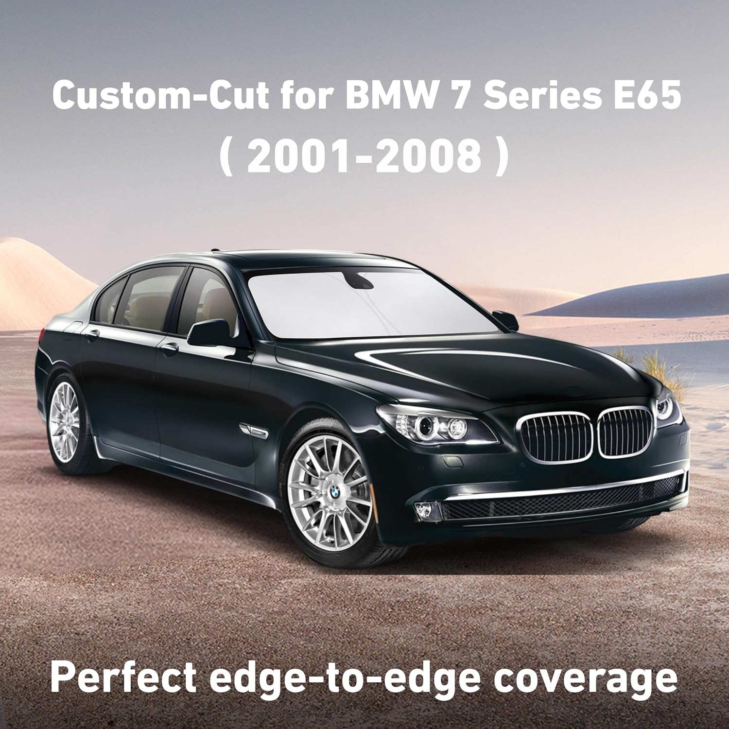 PARASOL PARA PARABRISAS ECONOUR COMPATIBLE CON BMW SERIE 7 2001-2008 - 2