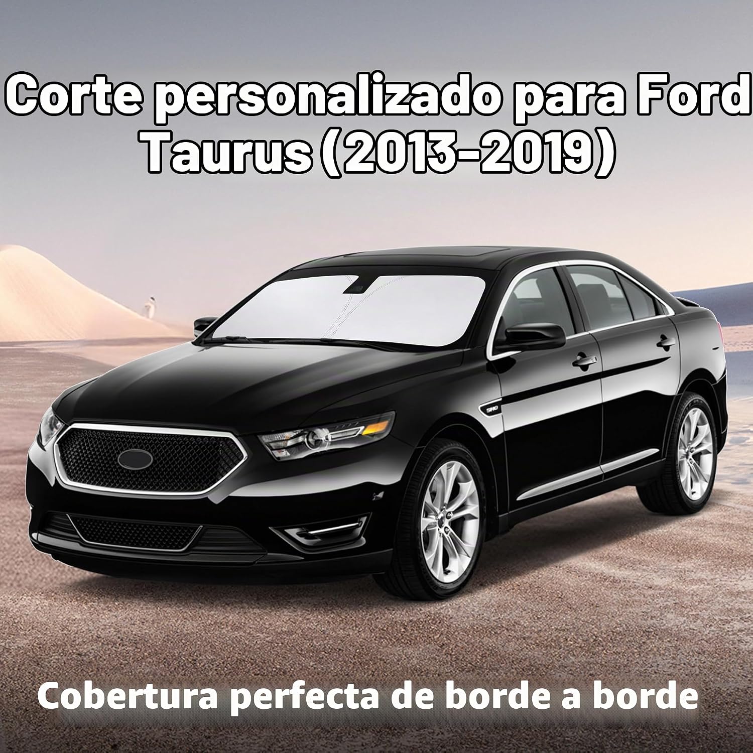 PARASOL PARA PARABRISAS ECONOUR COMPATIBLE CON FORD TAURUS 2013-2019 - 2