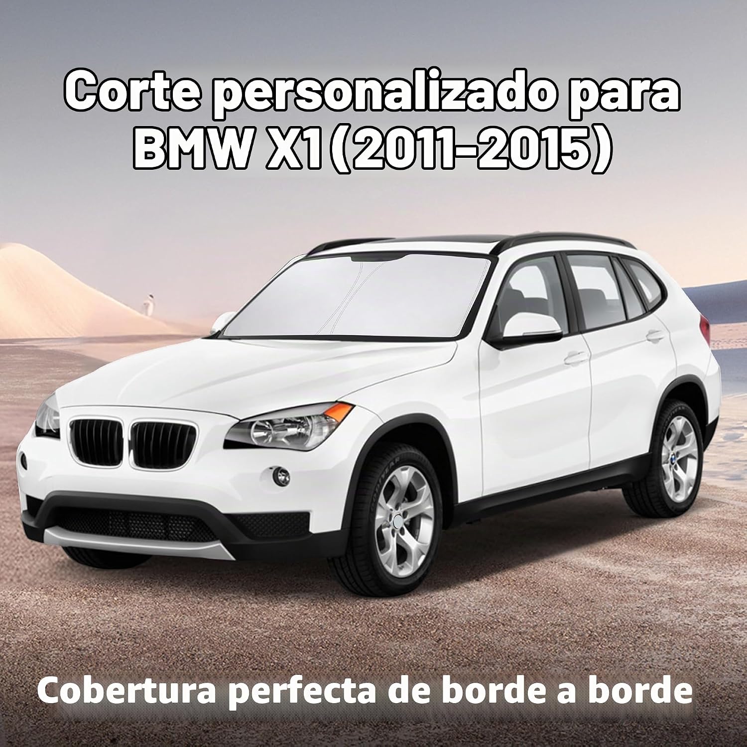 PARASOL PARA PARABRISAS ECONOUR COMPATIBLE CON BMW X1 2011-2015 - 2