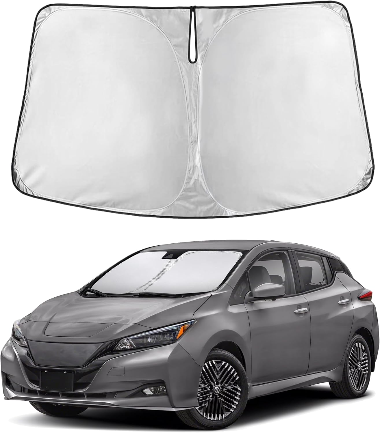 PARASOL PARA PARABRISAS ECONOUR COMPATIBLE CON NISSAN LEAF 2018-2025 - 1
