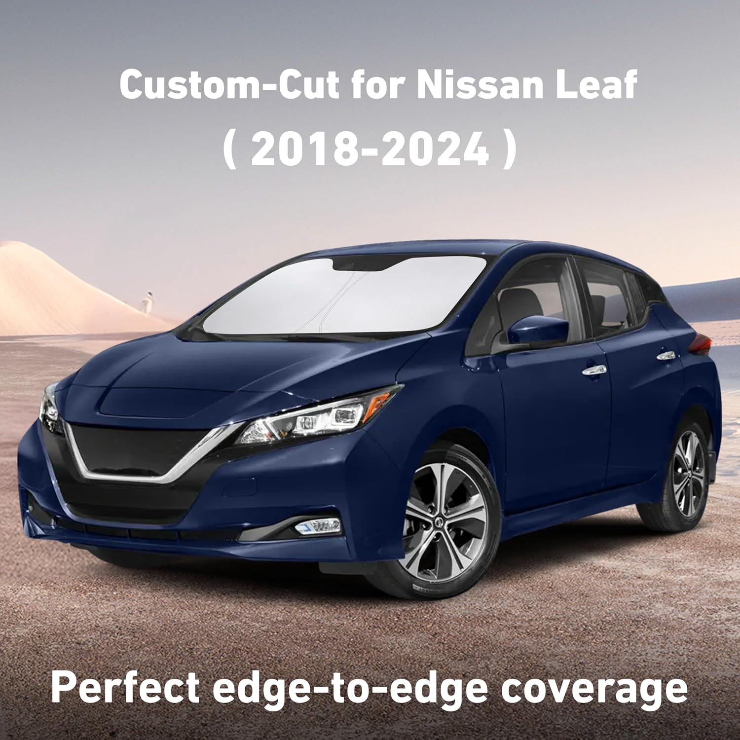 PARASOL PARA PARABRISAS ECONOUR COMPATIBLE CON NISSAN LEAF 2018-2025 - 3