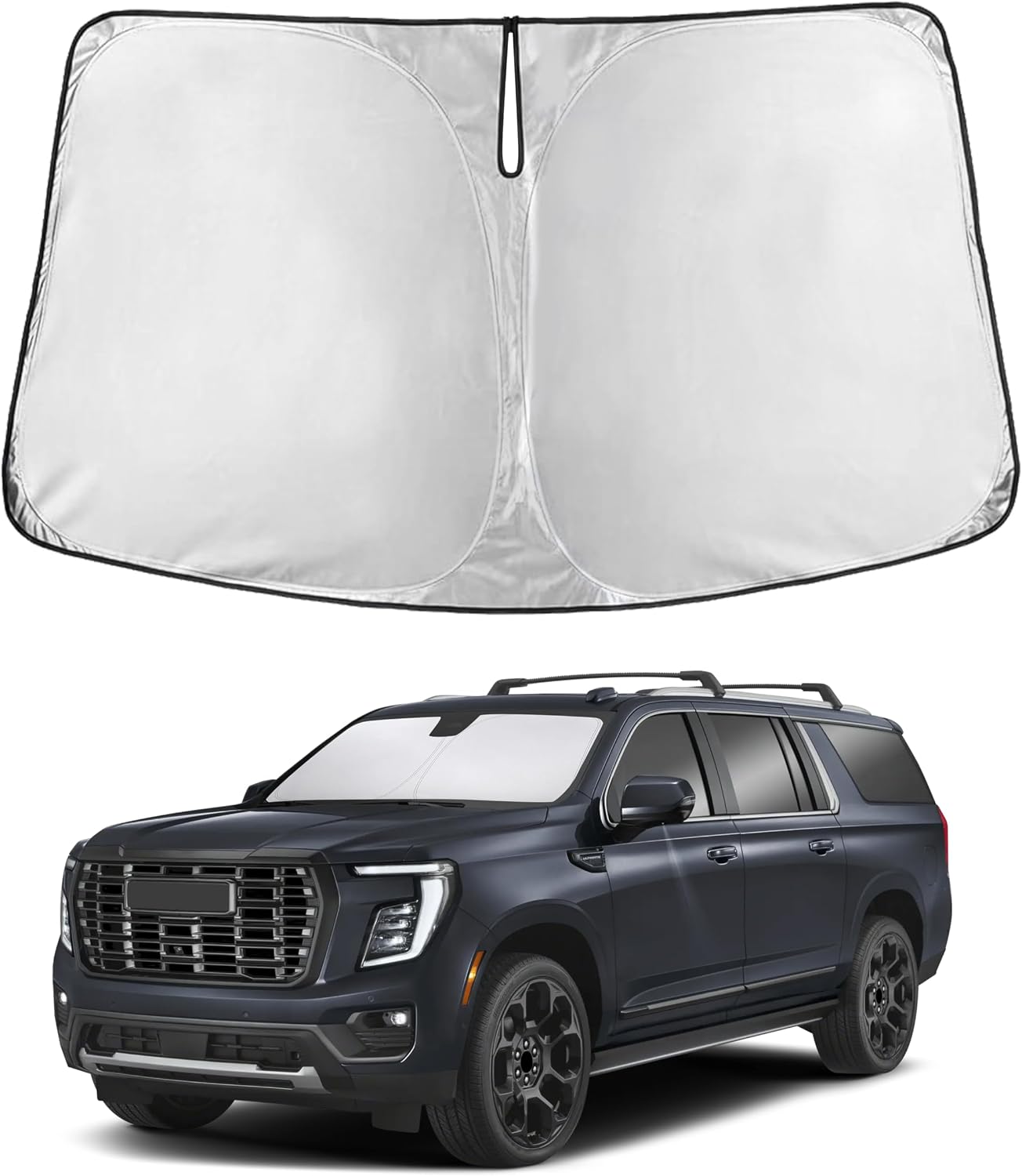 PARASOL PARA PARABRISAS ECONOUR COMPATIBLE CON GMC YUKON XL 2021-2025 - 1