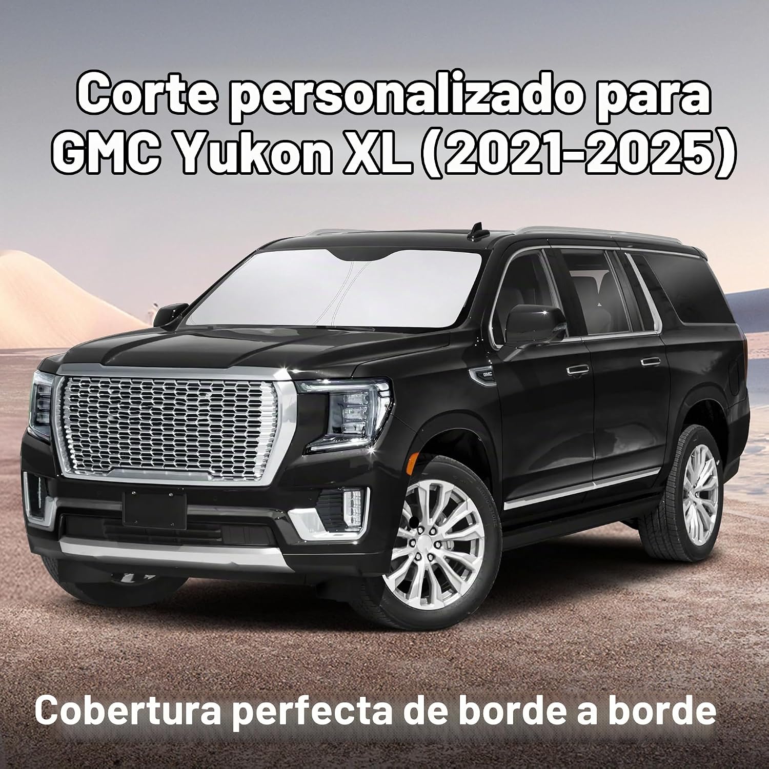 PARASOL PARA PARABRISAS ECONOUR COMPATIBLE CON GMC YUKON XL 2021-2025 - 2