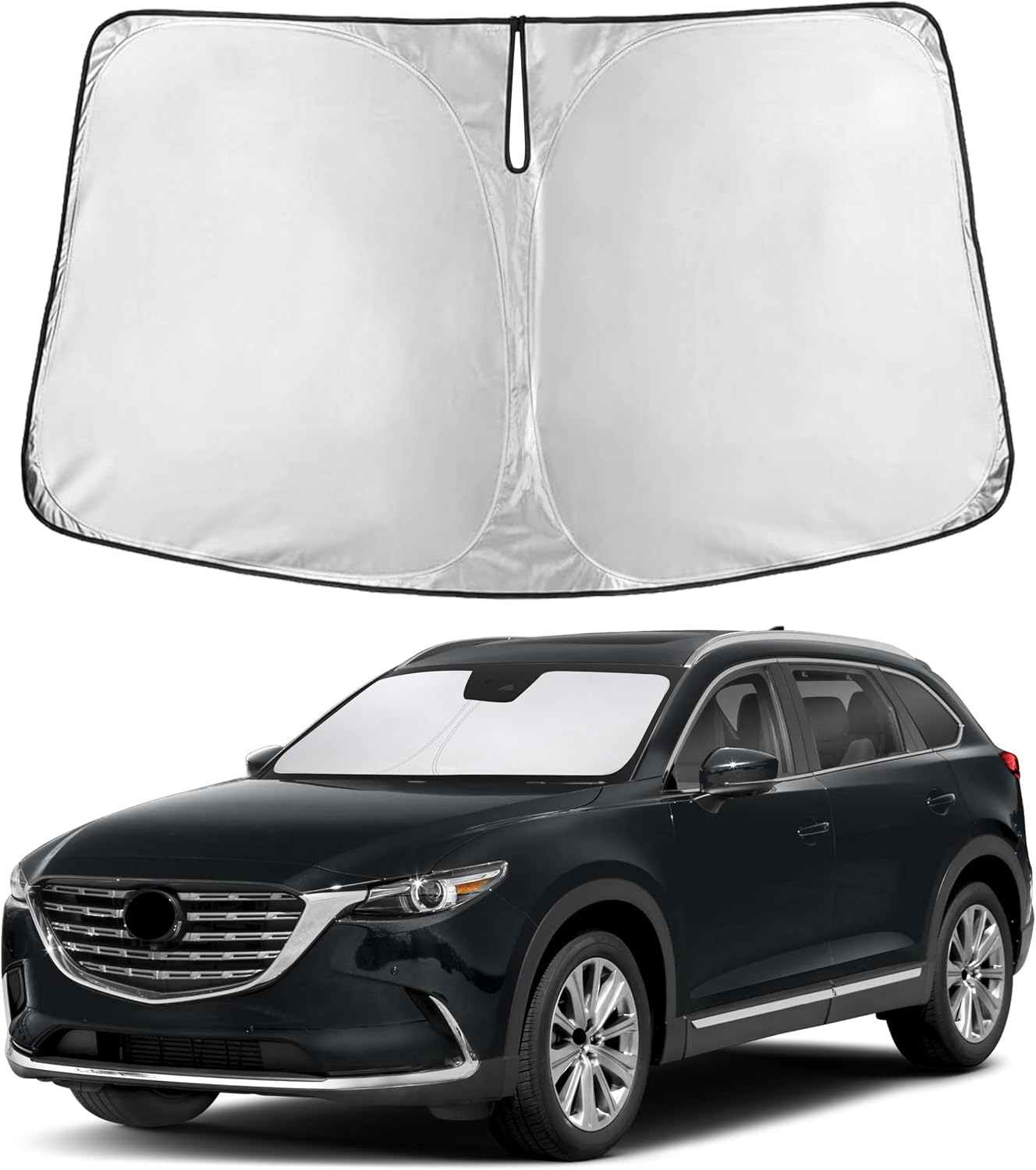 PARASOL PARA PARABRISAS ECONOUR COMPATIBLE CON MAZDA CX-9 2016-2026 - 1