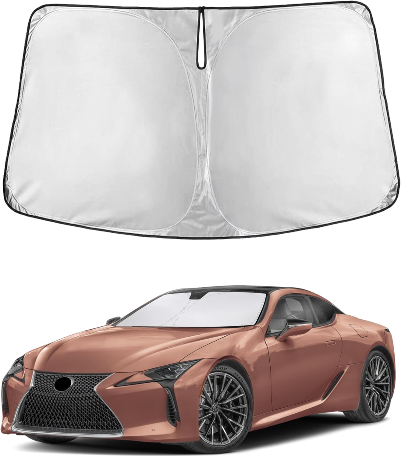 PARASOL PARA PARABRISAS ECONOUR COMPATIBLE CON LEXUS LC 2018-2024 - 1
