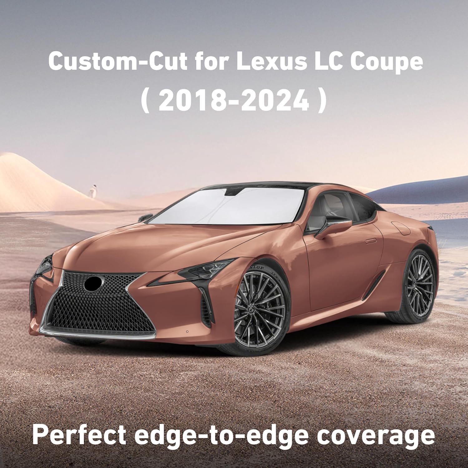 PARASOL PARA PARABRISAS ECONOUR COMPATIBLE CON LEXUS LC 2018-2024 - 2