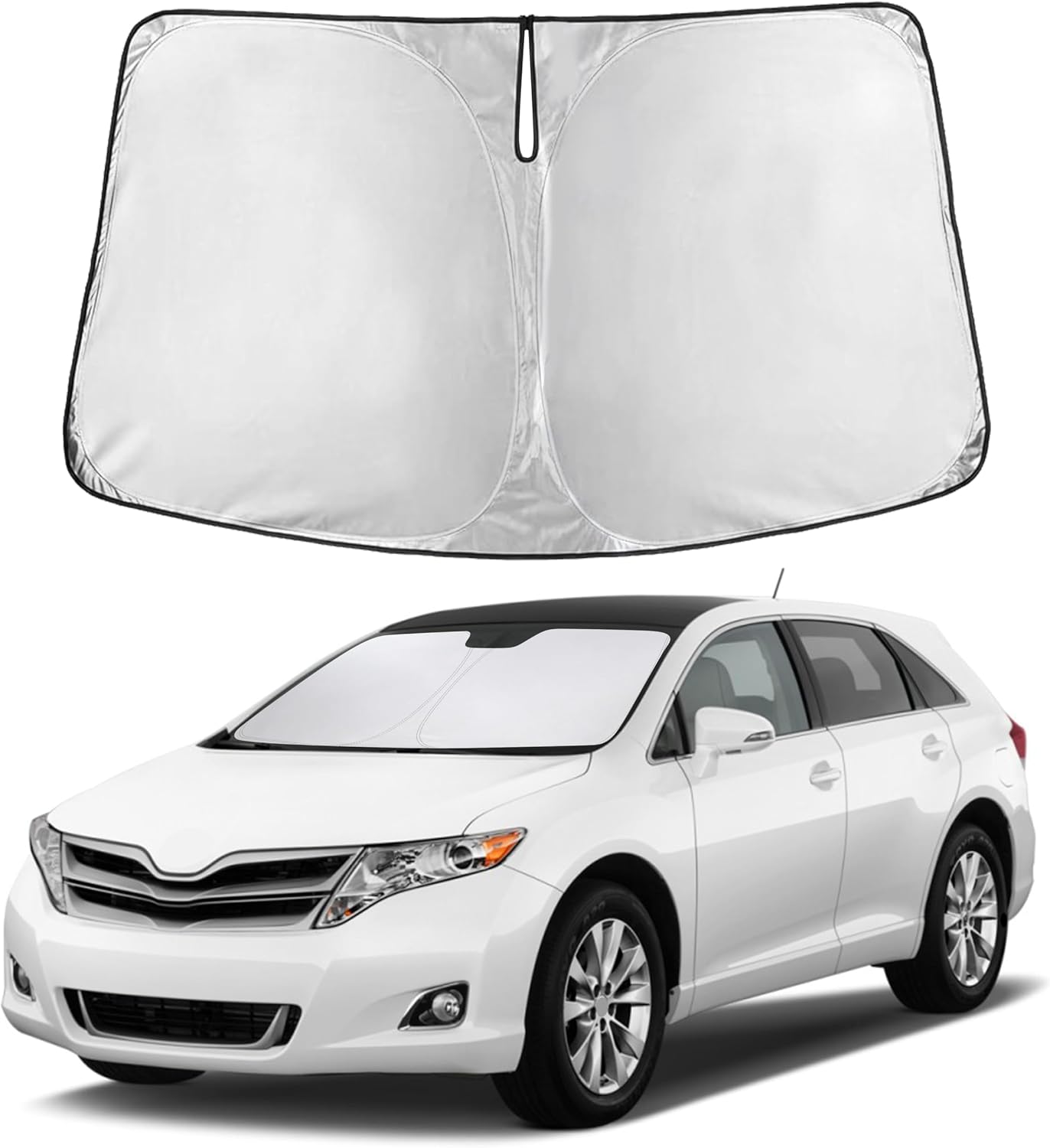 PARASOL PARA PARABRISAS ECONOUR COMPATIBLE CON TOYOTA VENZA 2009-2015 - 1