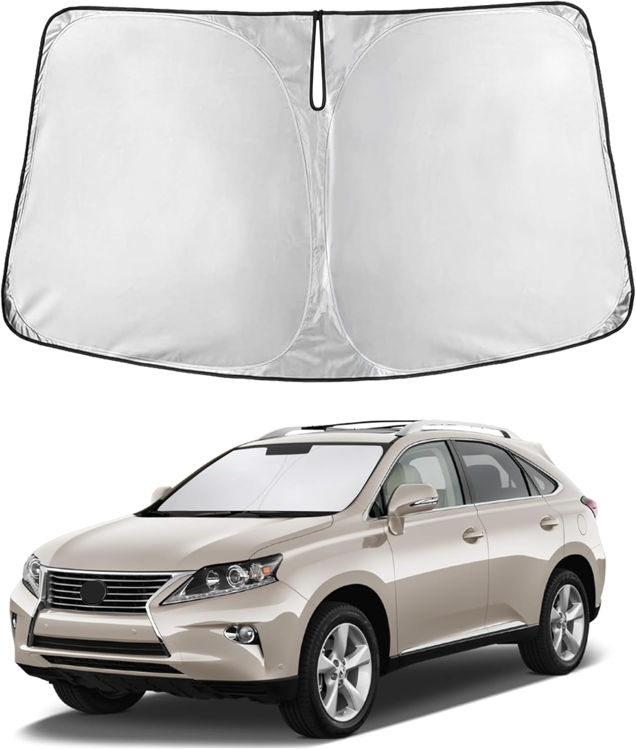 PARASOL PARA PARABRISAS ECONOUR COMPATIBLE CON LEXUS RX 2010-2015 - 1