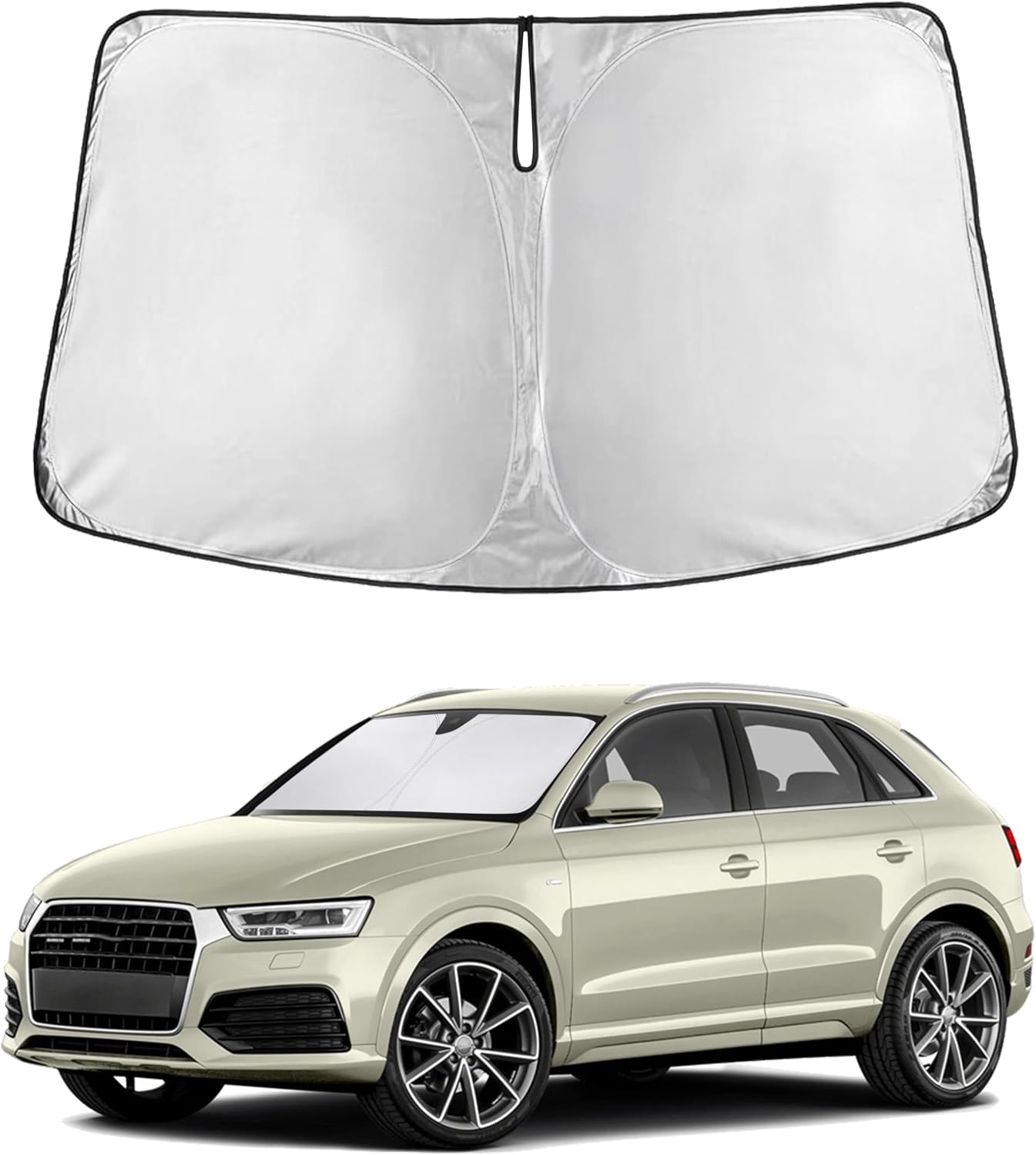 PARASOL PARA PARABRISAS ECONOUR COMPATIBLE CON AUDI Q3 2013-2018 - 1