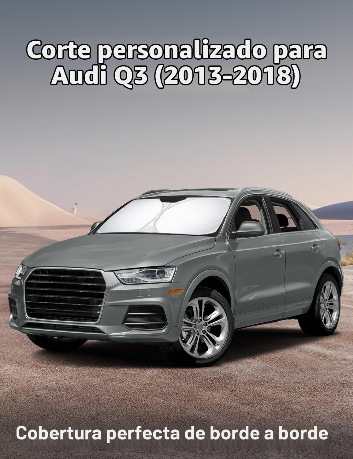 PARASOL PARA PARABRISAS ECONOUR COMPATIBLE CON AUDI Q3 2013-2018 - 2