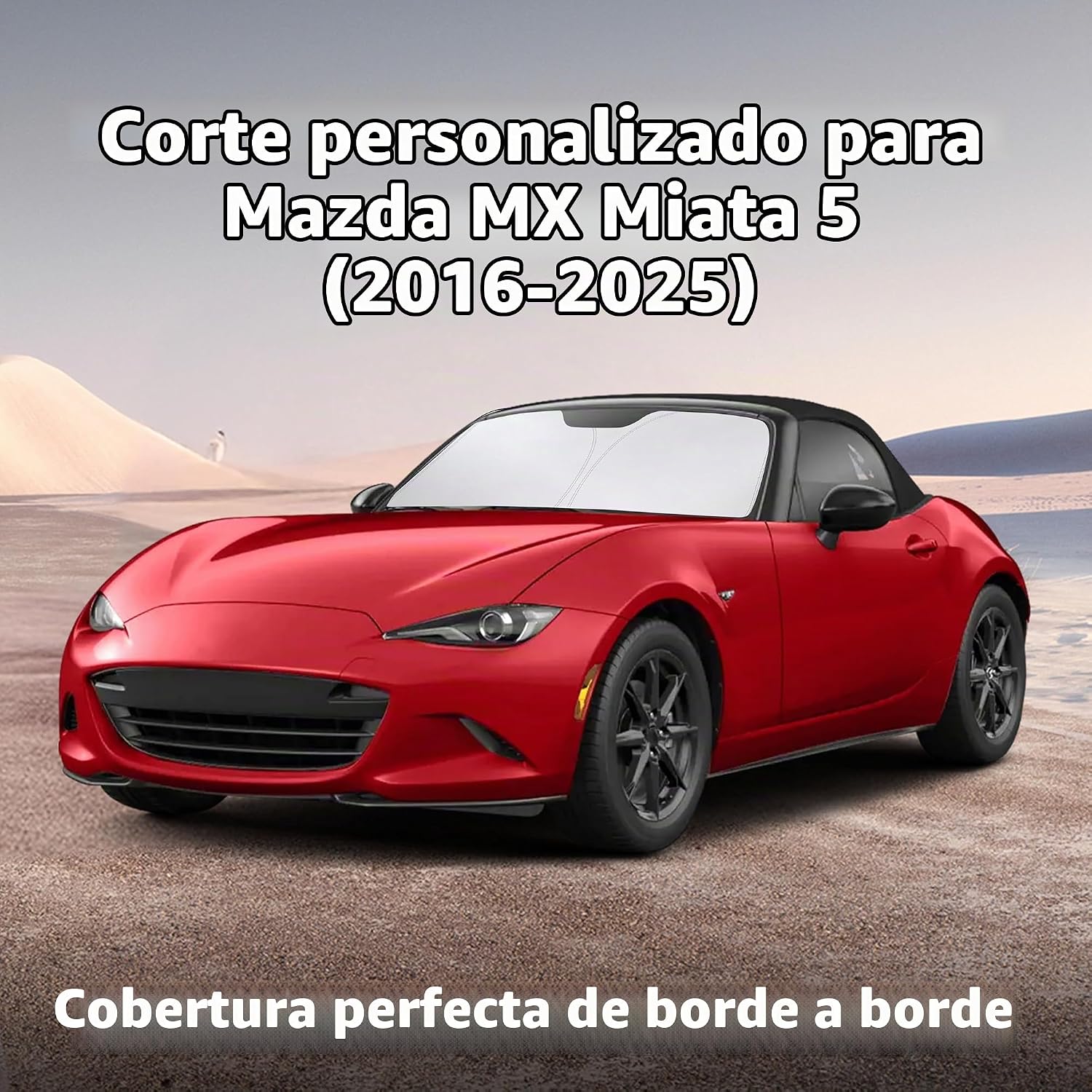 PARASOL PARA PARABRISAS ECONOUR MAZDA MX5 MIATA 2016-2025 - 2