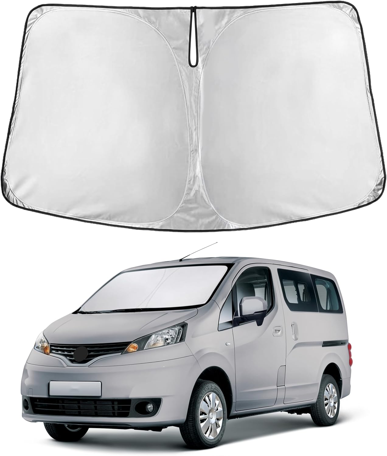 PARASOL PARA PARABRISAS ECONOUR COMPATIBLE CON NISSAN NV 200 2014-2021 - 1