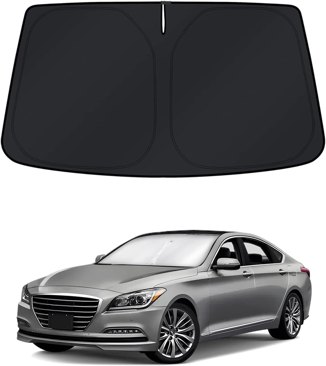 PARASOL PARA PARABRISAS KUST HYUNDAI GENESIS 2015-2016 Y GENESIS G80 2017-2020 - 1