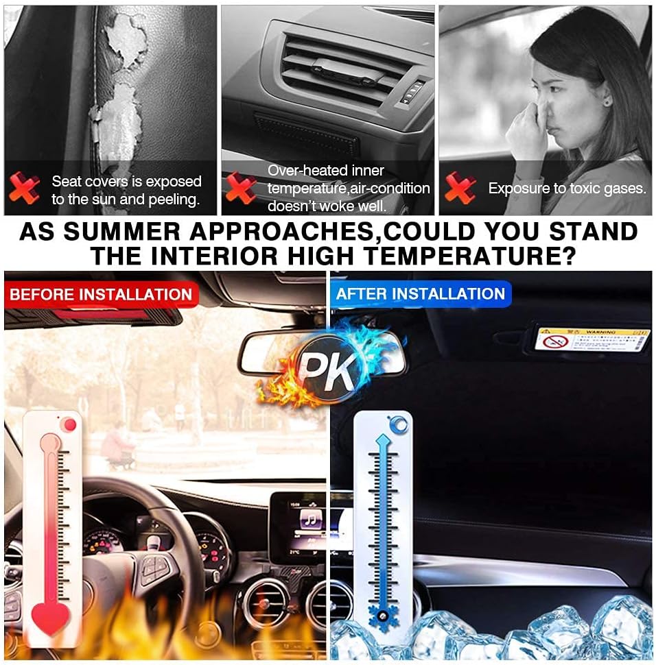 PARASOL PARA PARABRISAS KUST HONDA ACCORD 2013-2017 PLEGABLE PROTECCIÓN UV - 4