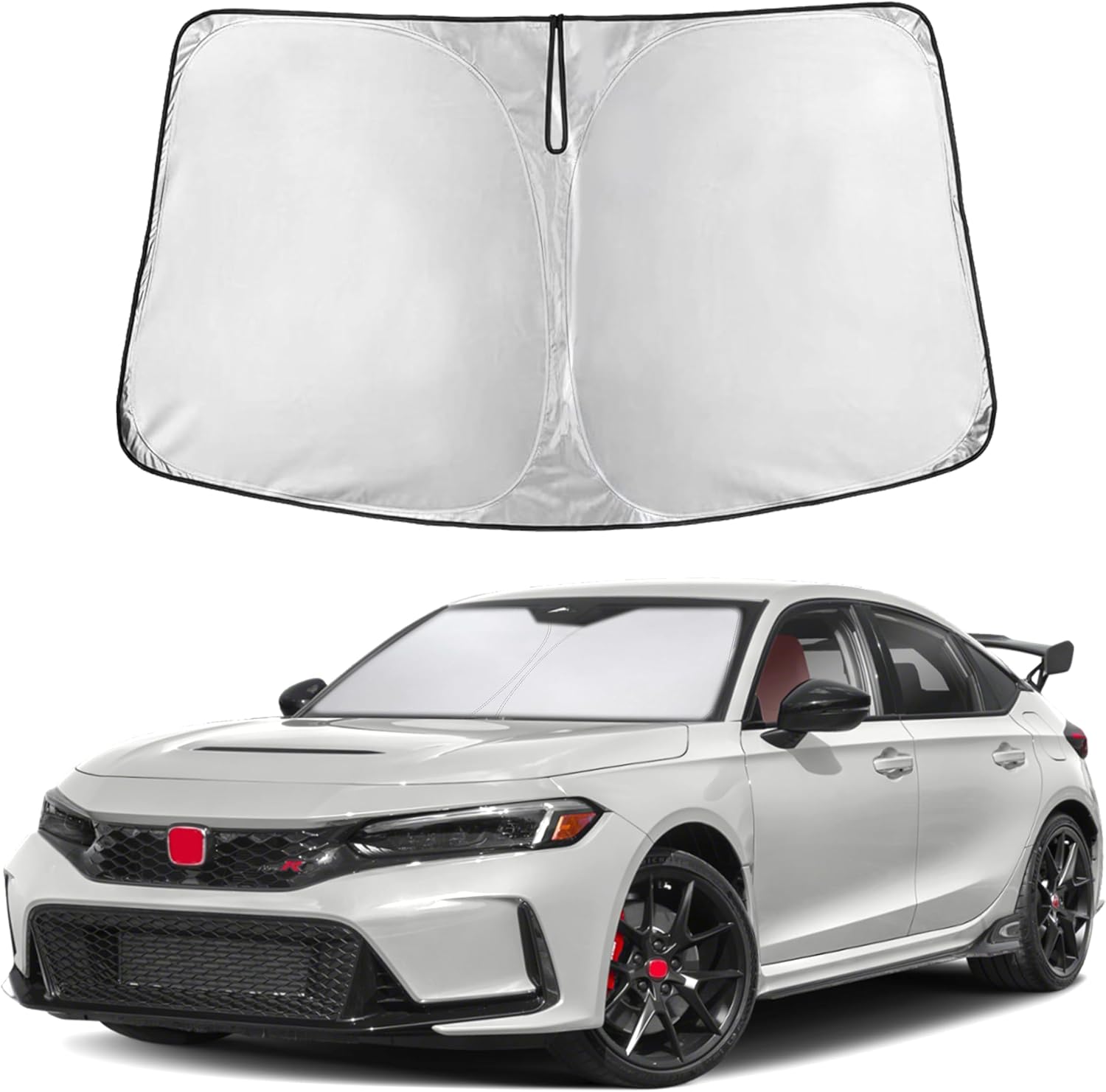 PARASOL PARA PARABRISAS ECONOUR COMPATIBLE CON HONDA CIVIC 11ª GENERACIÓN 2022-2026 - 1