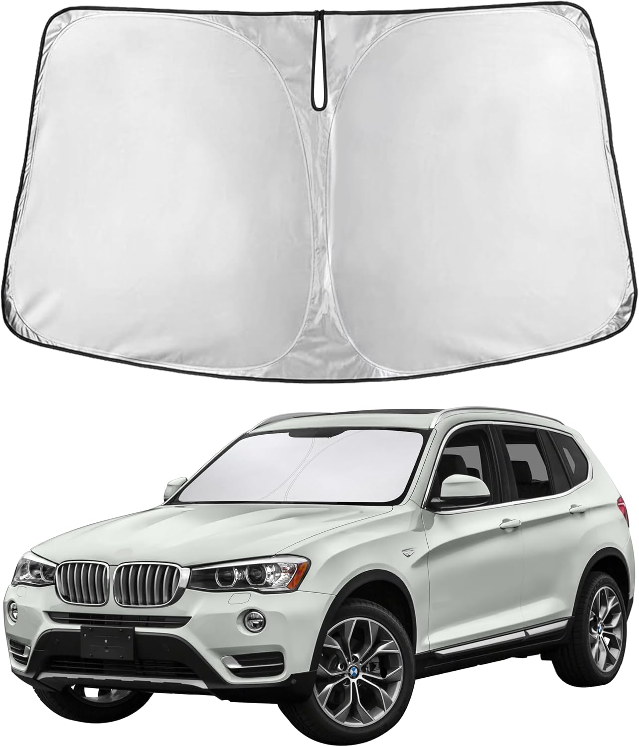 PARASOL PARA PARABRISAS ECONOUR COMPATIBLE CON BMW X3 2011-2017 - 1