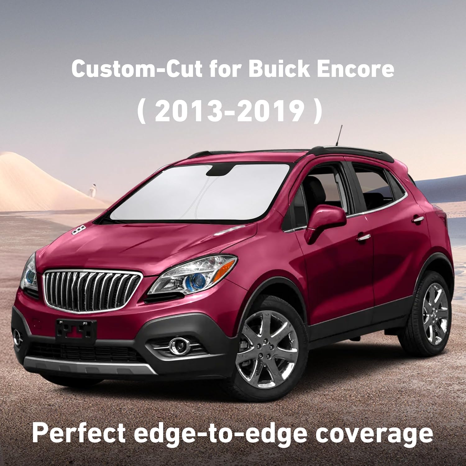 PARASOL PARA PARABRISAS ECONOUR COMPATIBLE CON BUICK ENCORE 2013-2019 - 2