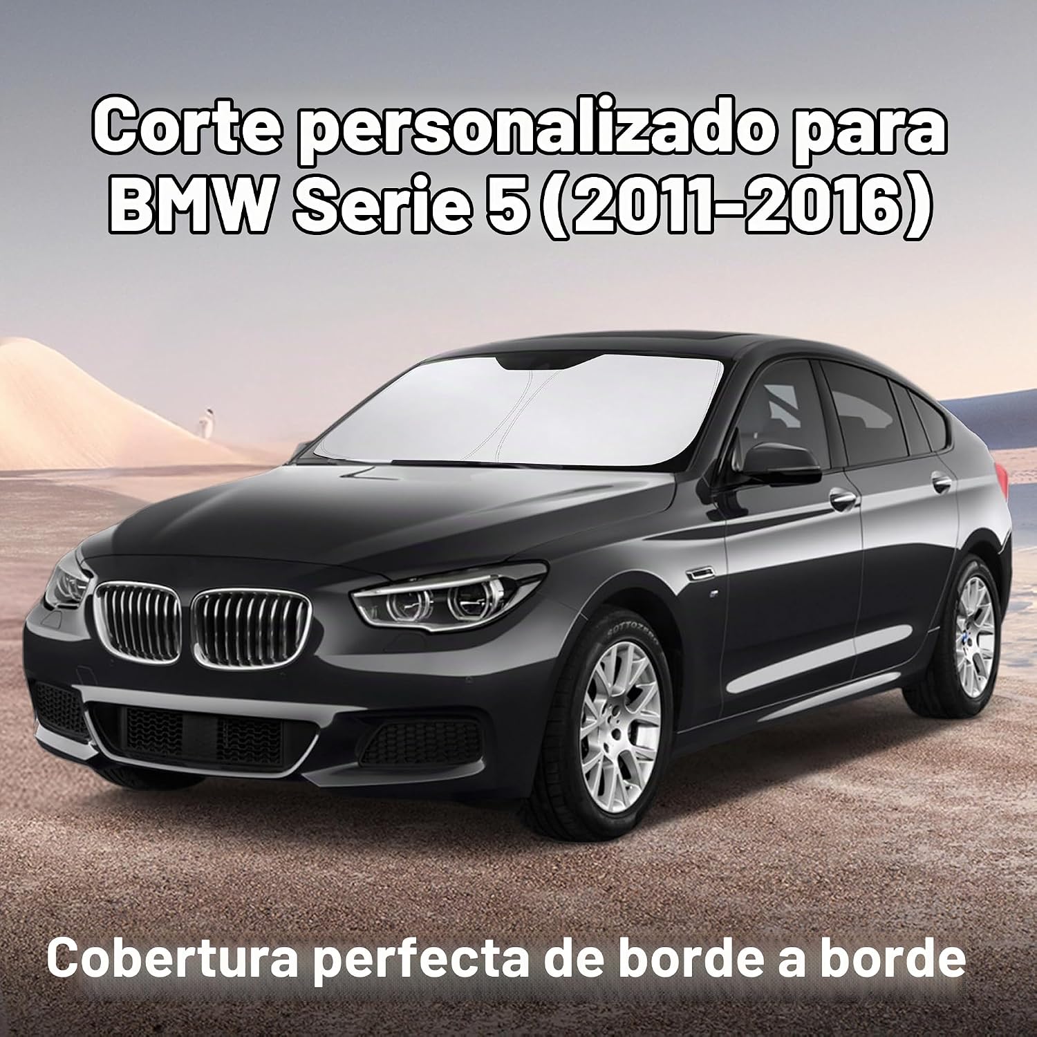 PARASOL PARA PARABRISAS ECONOUR COMPATIBLE CON BMW SERIE 5 2011-2016 - 2