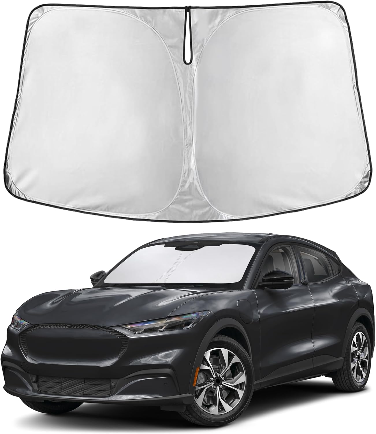PARASOL PARA PARABRISAS ECONOUR COMPATIBLE CON FORD MUSTANG MACH-E 2021-2026 - 1