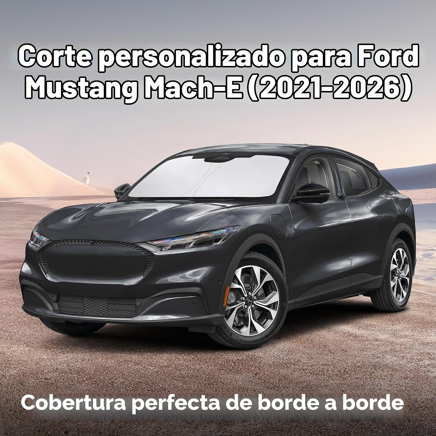 PARASOL PARA PARABRISAS ECONOUR COMPATIBLE CON FORD MUSTANG MACH-E 2021-2026 - 2