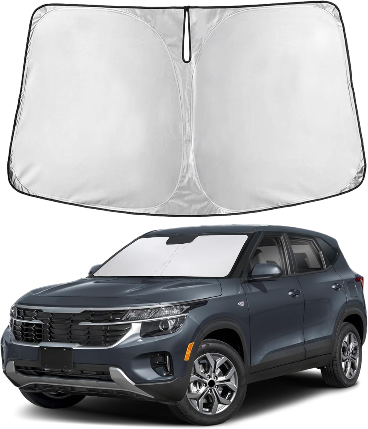 PARASOL PARA PARABRISAS ECONOUR COMPATIBLE CON KIA SELTOS 2021-2026 - 1