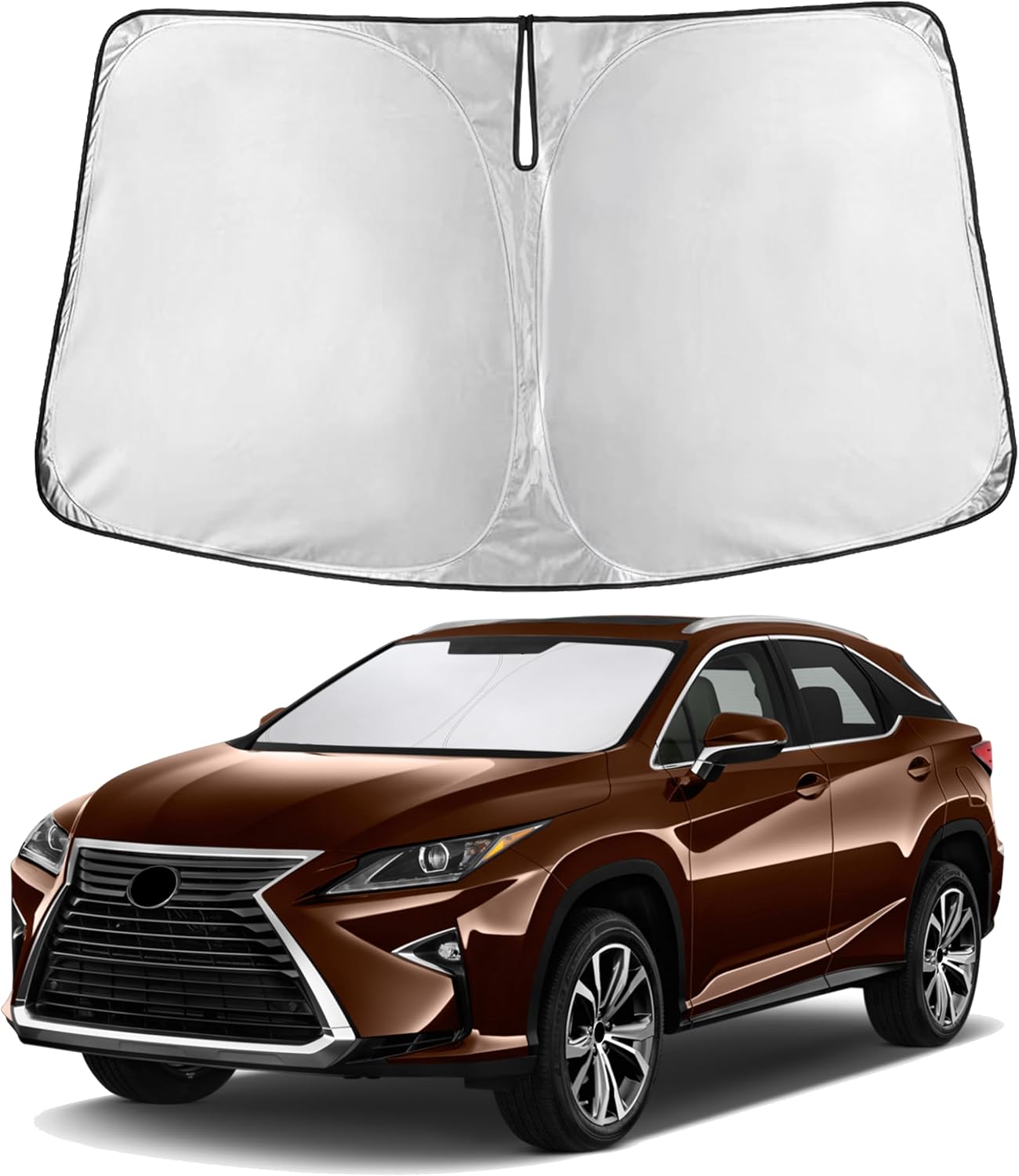 PARASOL PARA PARABRISAS ECONOUR COMPATIBLE CON LEXUS RX 350 450H 2016-2022 - 1