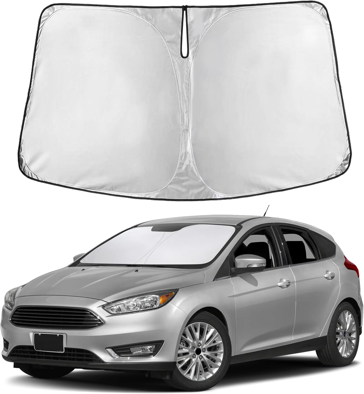 PARASOL PARA PARABRISAS ECONOUR COMPATIBLE CON FORD FOCUS 2012-2018 - 1
