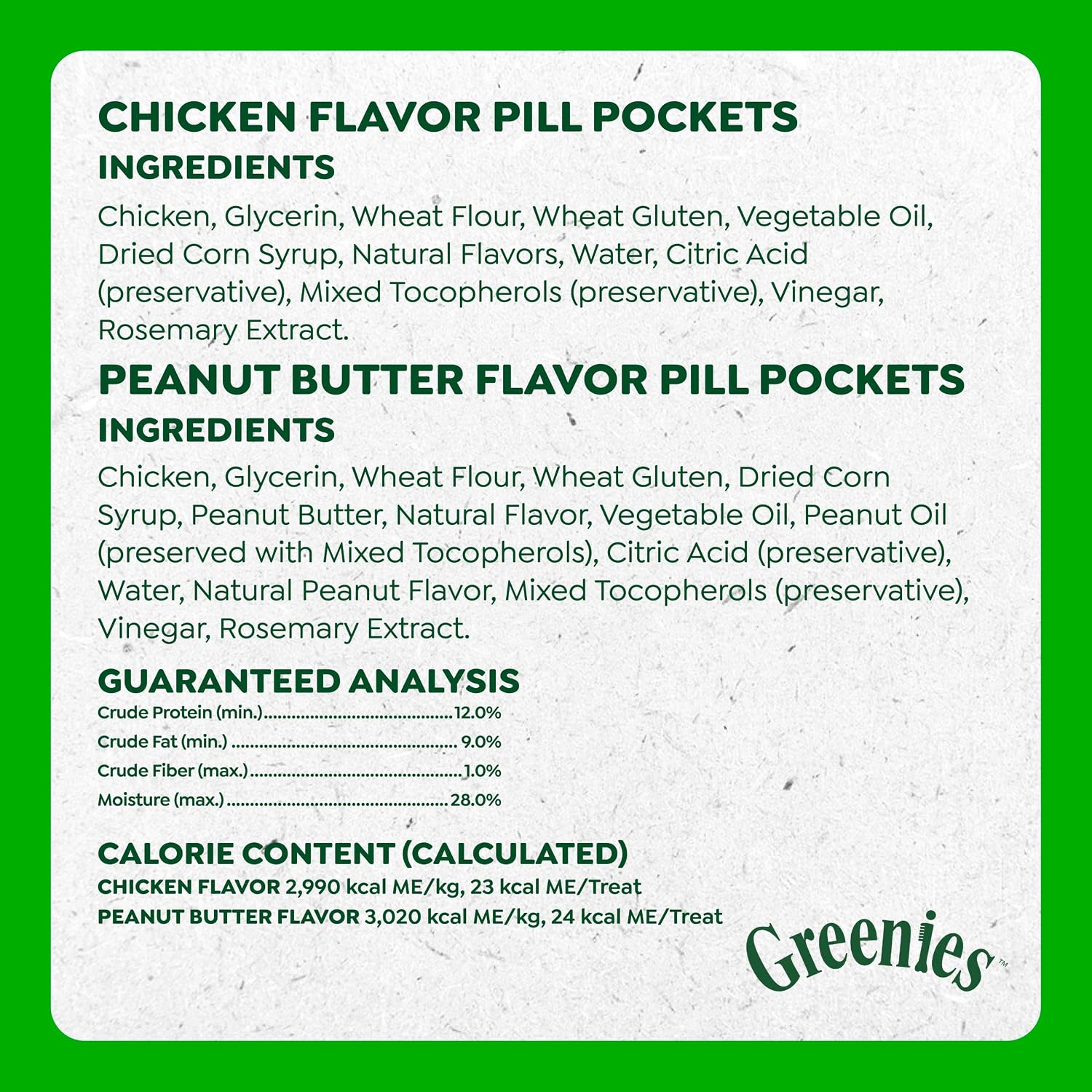 SNACKS GREENIES PILL POCKETS PARA PERROS TAMAÑO GRANDE, VARIEDAD, 15.8 OZ - 5