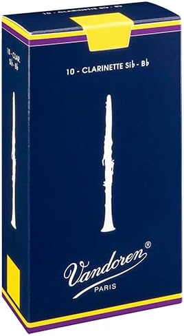 CAÑAS VANDOREN CR105 PARA CLARINETE SIB TRADICIONALES FUERZA 5, CAJA DE 10 - 4