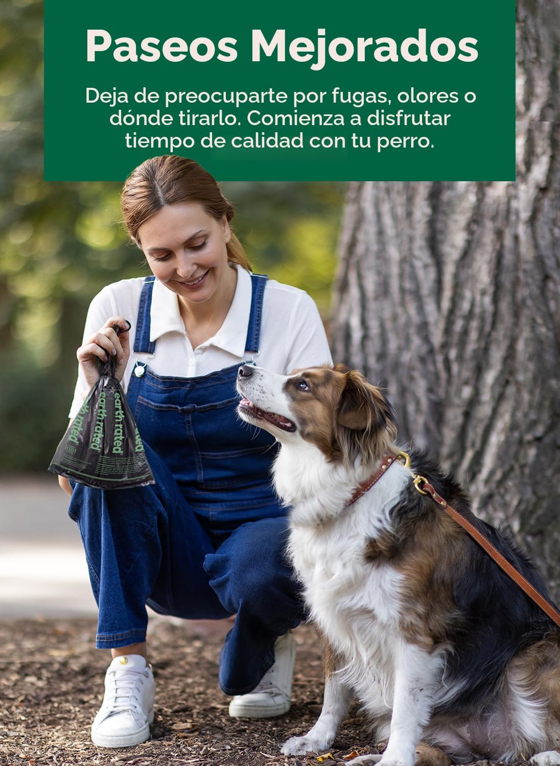 BOLSAS PARA DESECHOS DE PERRO EARTH RATED 3X PROTECT, 120 UNIDADES - 5