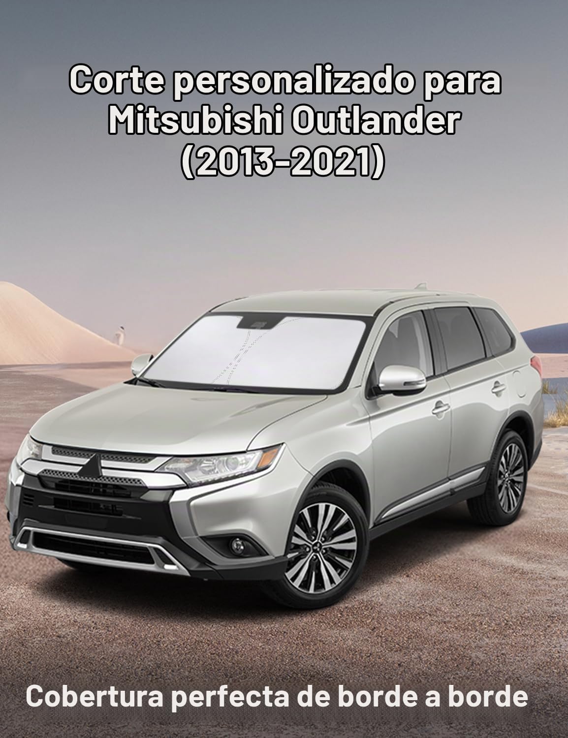 PARASOL PARA PARABRISAS ECONOUR COMPATIBLE CON MITSUBISHI OUTLANDER 2013-2021 - 2