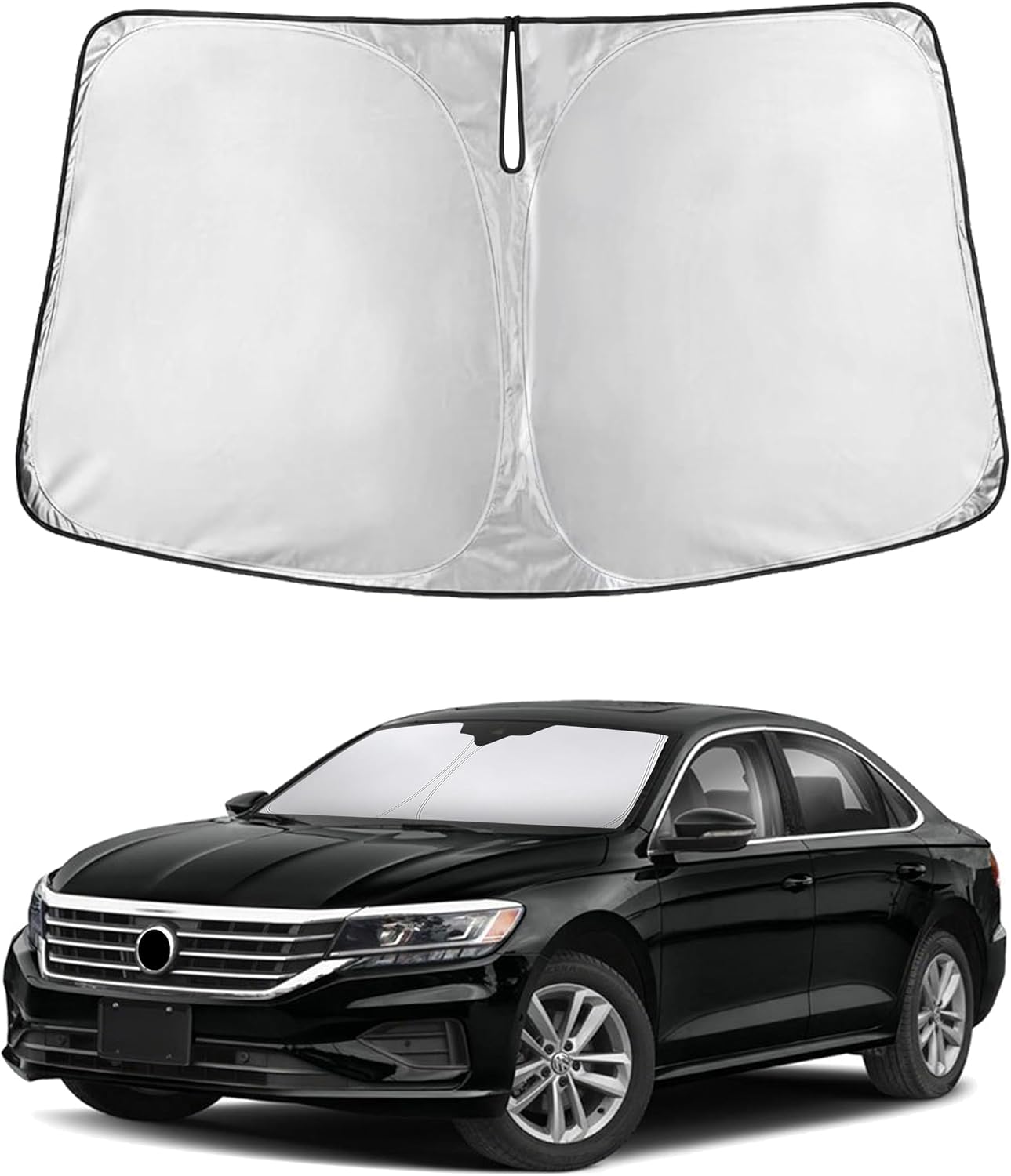 PARASOL PARA PARABRISAS ECONOUR COMPATIBLE CON VOLKSWAGEN PASSAT 2012-2022 - 1