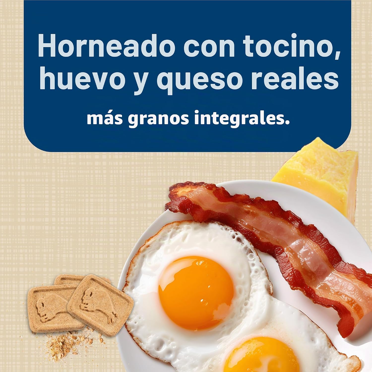 GALLETAS PARA PERROS BLUE BUFFALO HEALTH BARS BACON HUEVO Y QUESO MINI 12 UNIDADES - 3
