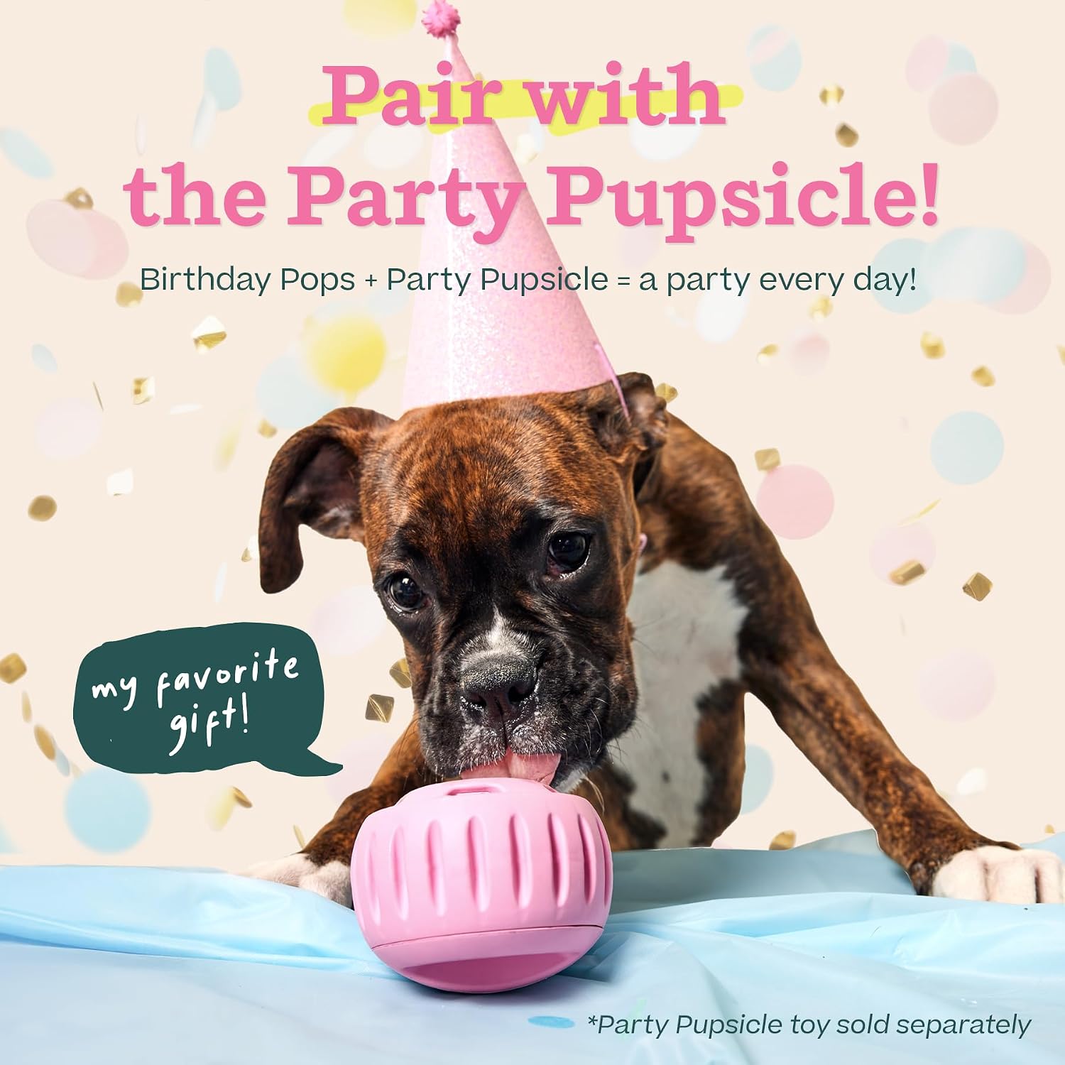 SNACK WOOF PUPSICLE BIRTHDAY REFILL POPS PARA PERROS TAMAÑO XL - 5