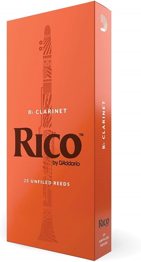 CAÑA PARA CLARINETE BB D'ADDARIO RICO 1.5, PAQUETE DE 25 - 1