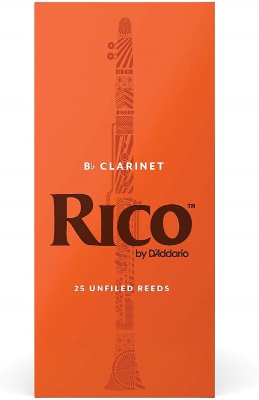 CAÑA PARA CLARINETE BB D'ADDARIO RICO 1.5, PAQUETE DE 25 - 2