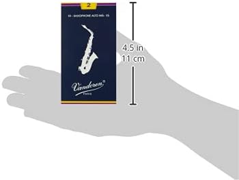 CAÑA PARA SAXO ALTO VANDOREN SR212 TRADITIONAL STRENGTH 2, CAJA DE 10 - 4