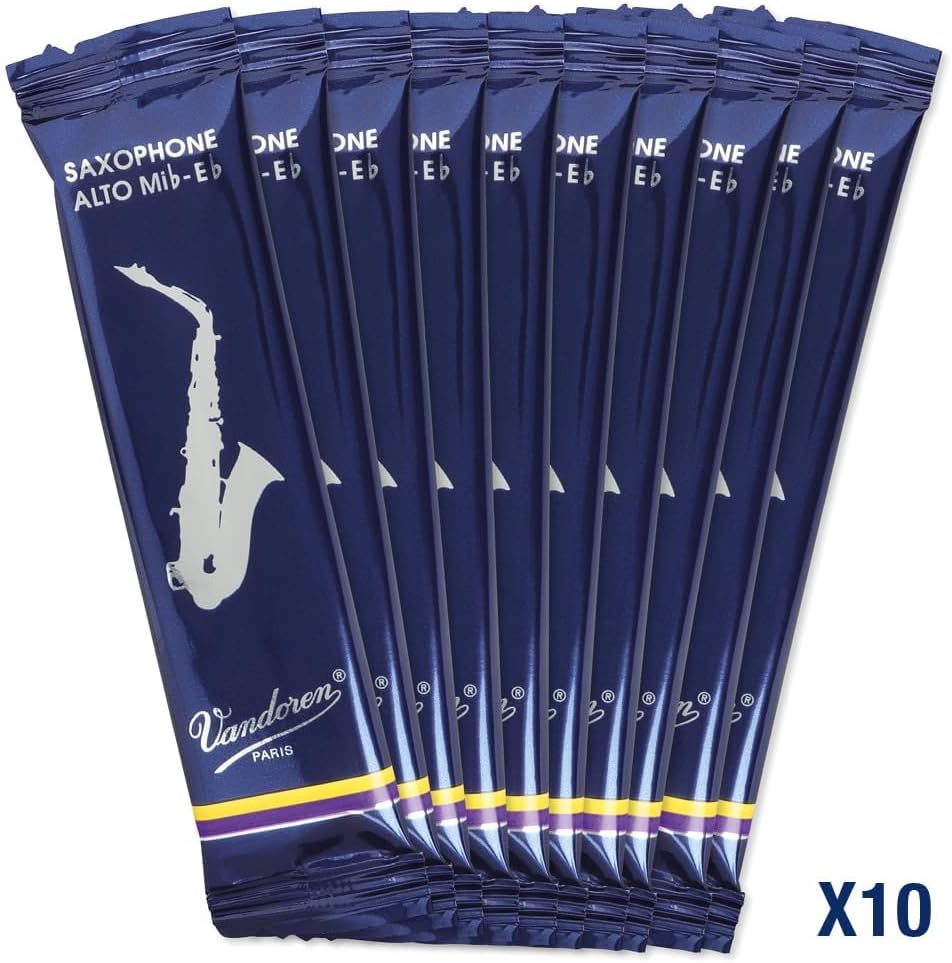CAÑA PARA SAXO ALTO VANDOREN SR2115 TRADITIONAL STRENGTH 1.5 CAJA DE 10 - 5