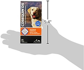 SUPLEMENTO ARTICULAR NUTRAMAX COSEQUIN PARA PERROS, TABLETAS MASTICABLES, 60 UNIDADES - 3