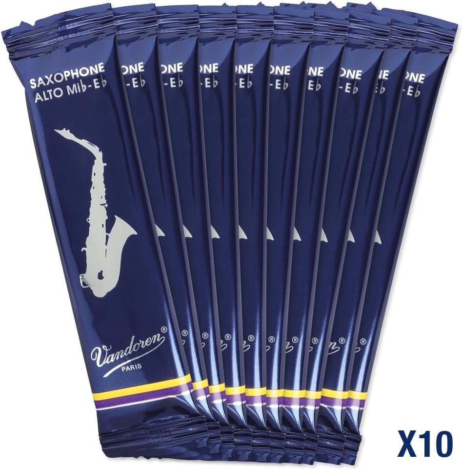 CAÑAS PARA SAXO ALTO VANDOREN SR2135 TRADITIONAL FUERZA 3.5 CAJA DE 10 - 4