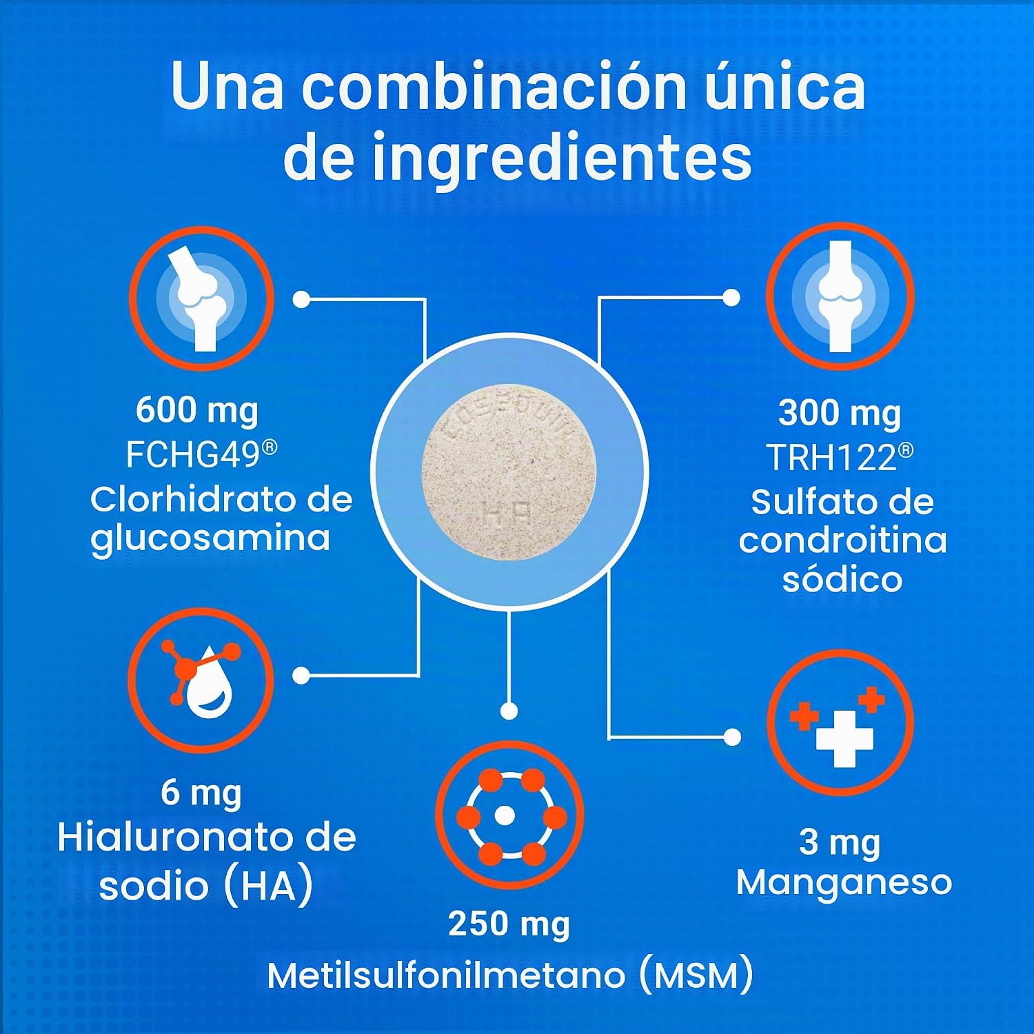 SUPLEMENTO ARTICULAR NUTRAMAX COSEQUIN PARA PERROS MSM+HA TABLETAS MASTICABLES 150 UNIDADES - 5