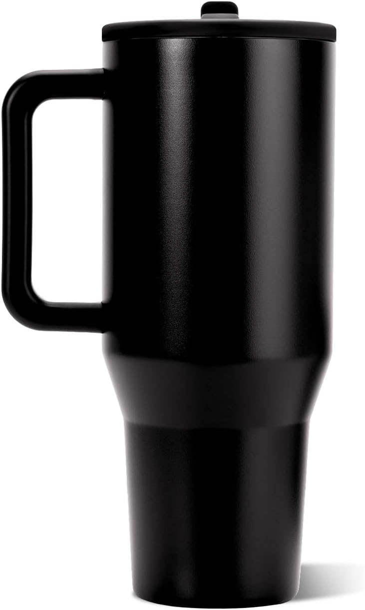 VASO TUMBLER HYDROJUG TRAVELER 32OZ NEGRO CON ASA Y POPOTE - 2