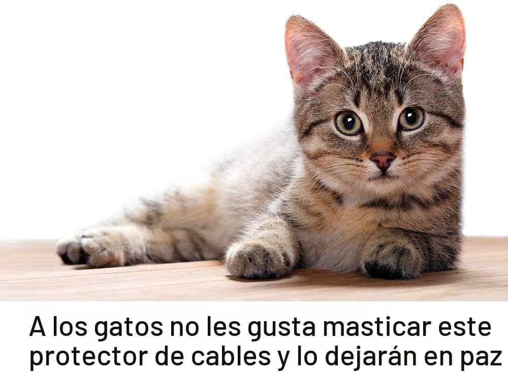 MALLA CUBRE CABLES ALEX TECH 25 PIES 1.25 PULGADAS NEGRO - 5