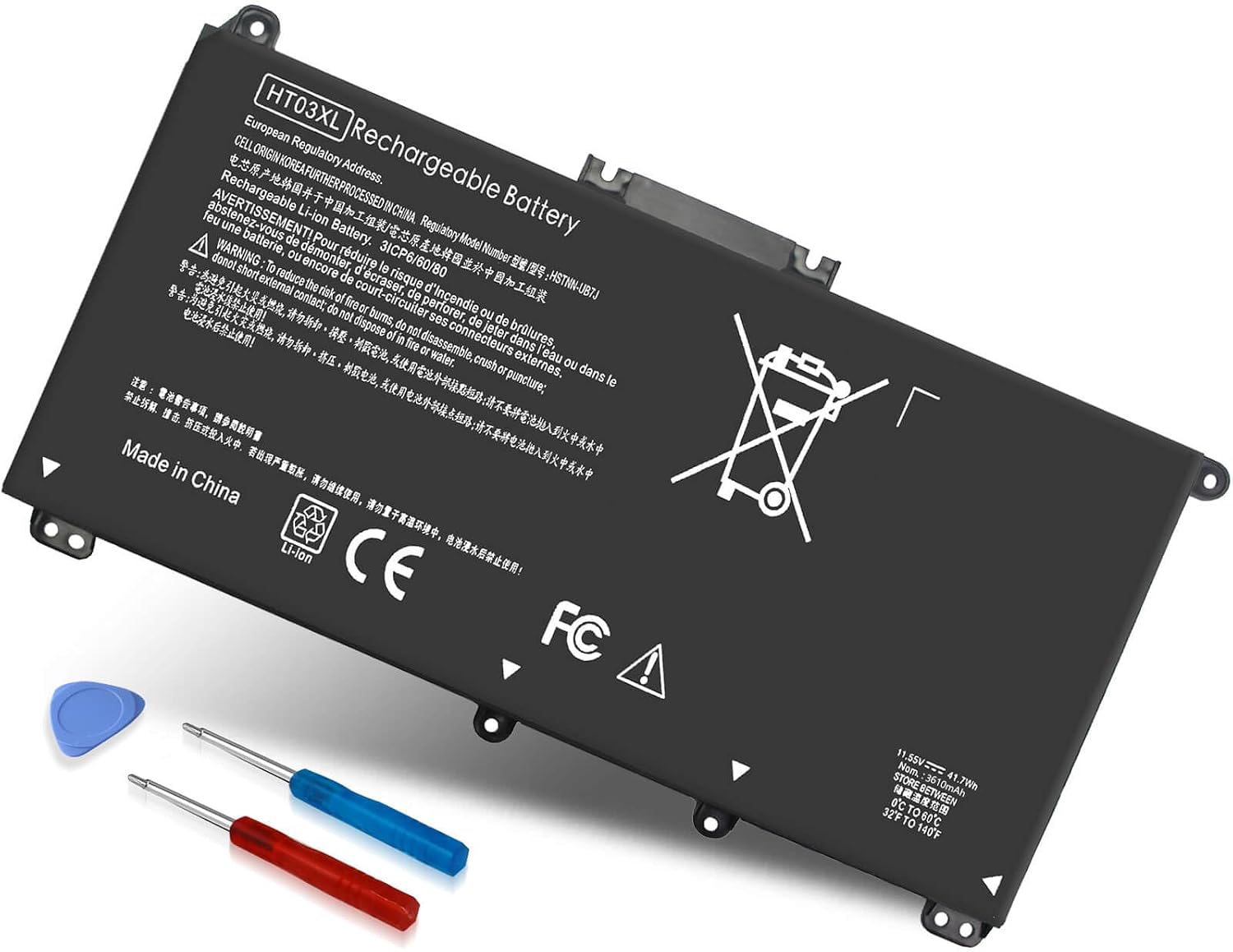 BATERÍA HT03XL PARA HP PAVILION 15-CS 15-DA 15-DB 15-DW - 1