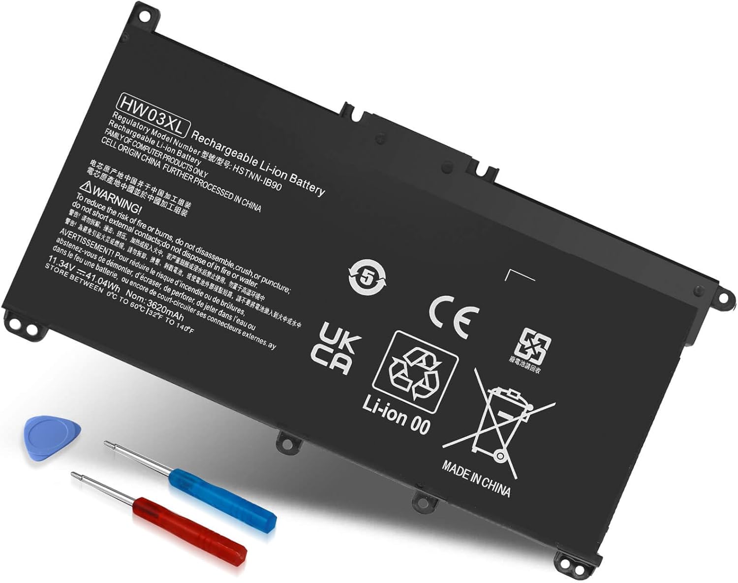 BATERÍA HW03XL 41.04WH PARA HP PAVILION 15-EG Y 17-CN - 1